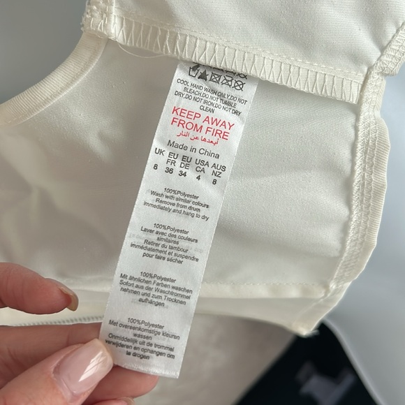 Off white/ivory Corset Size US 4 - Picture 5 of 5